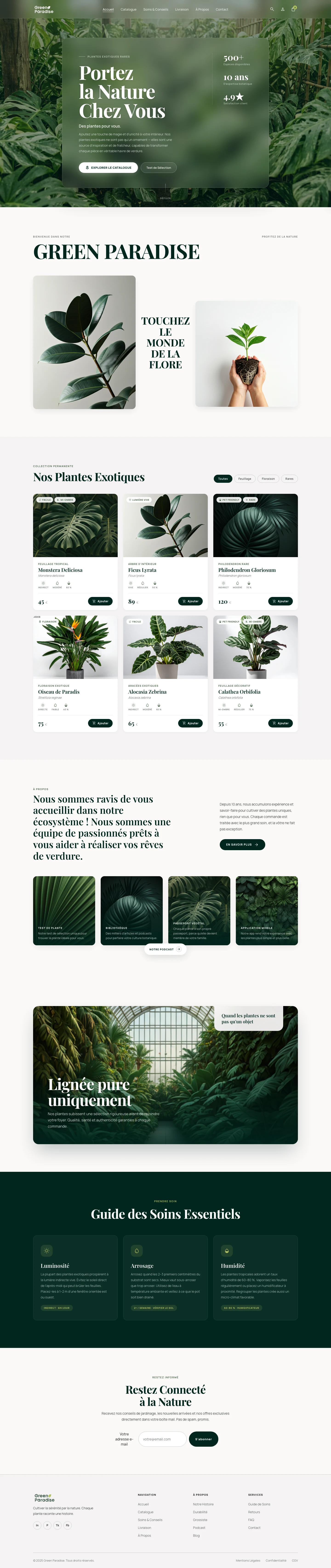 Green Paradise — vue complète